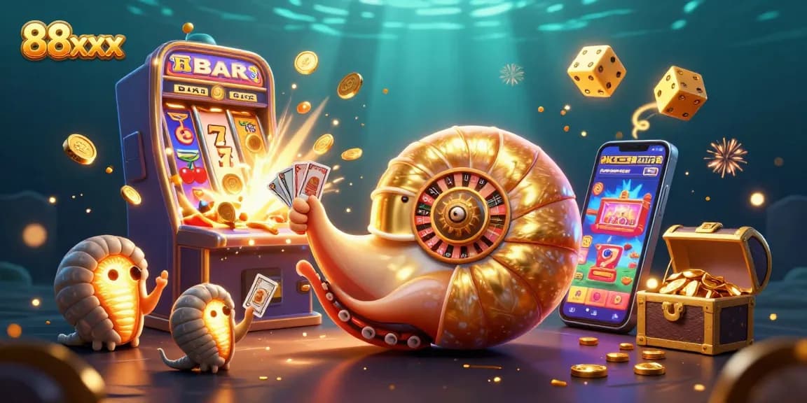 Experience thrilling moments at 88xx with a vibrant casino scene featuring dynamic gaming elements.