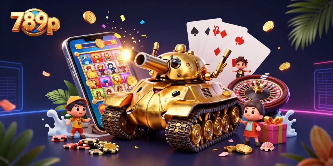 Experience vibrant casino action with the 789p golden beetle tank revealing a miniature casino.