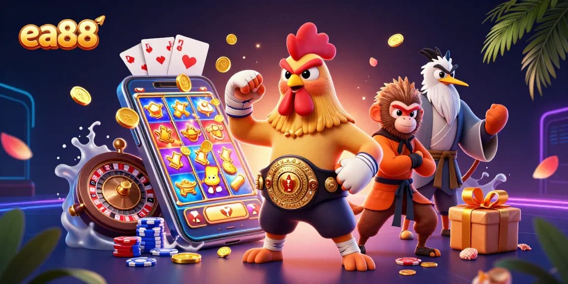 Experience thrilling gameplay at ea88 with vibrant characters and exciting slots.