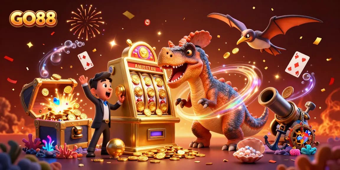 Experience GO88's thrilling games with exciting wins and dazzling jackpot moments.