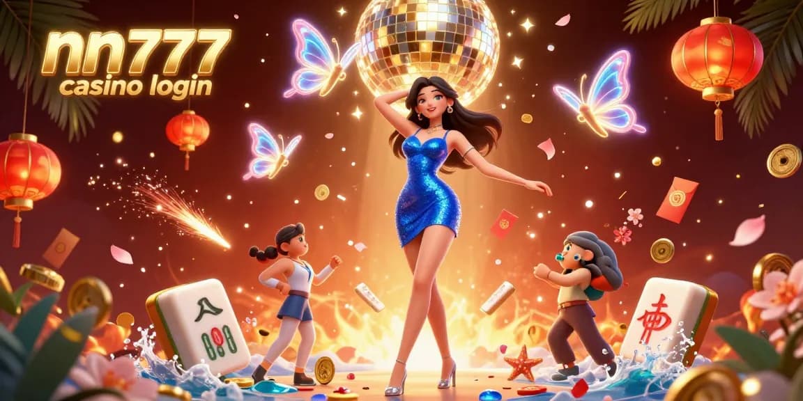 Engage with nn777 casino login in immersive gameplay featuring vibrant 3D characters and casino elements.