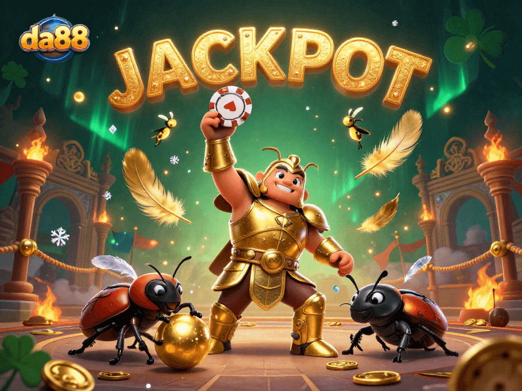 Experience thrilling wins with da88, featuring vibrant 3D characters in an exhilarating casino atmosphere.