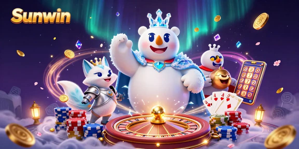 Experience thrilling gameplay at Sunwin with vivid casino elements and dynamic characters.