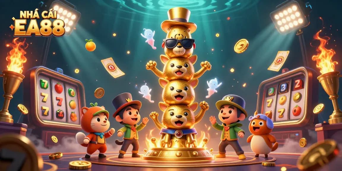 Experience thrilling gameplay at NHÀ CÁI EA88's vibrant slots with dynamic jackpots and engaging visuals.