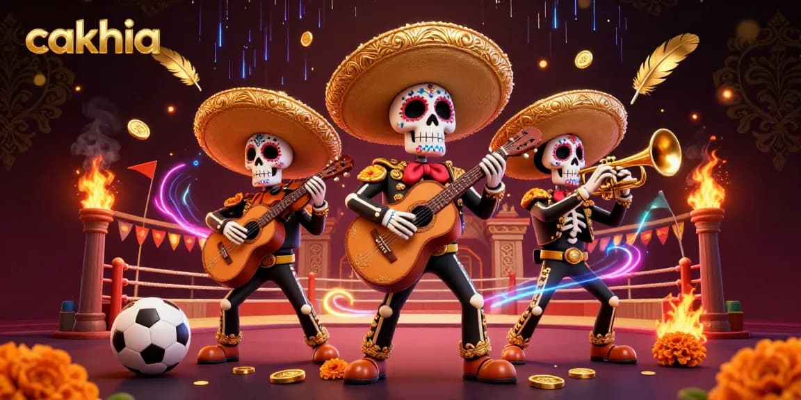 Cakhia elevates sports betting excitement with a lively mariachis scene, highlighting vibrant energy.