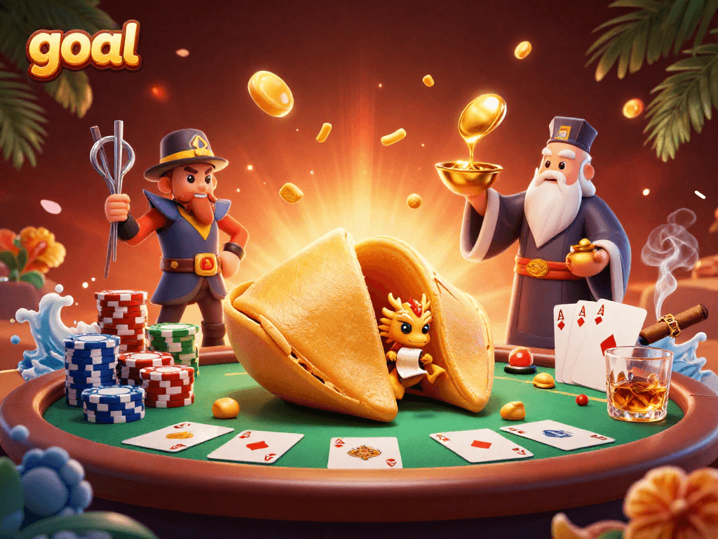 Win big in goal as a wise dragon guides you to poker greatness with shimmering riches.