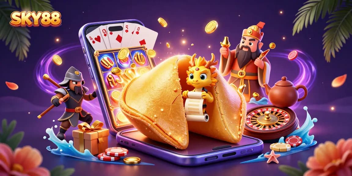 Engage in thrilling gameplay with SKY88 by exploring dynamic slot games and fortune-filled adventures.