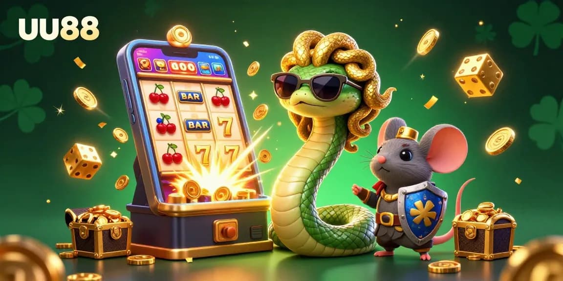Experience thrilling winnings at uu88 with a vibrant slots jackpot explosion and engaging casino atmosphere.