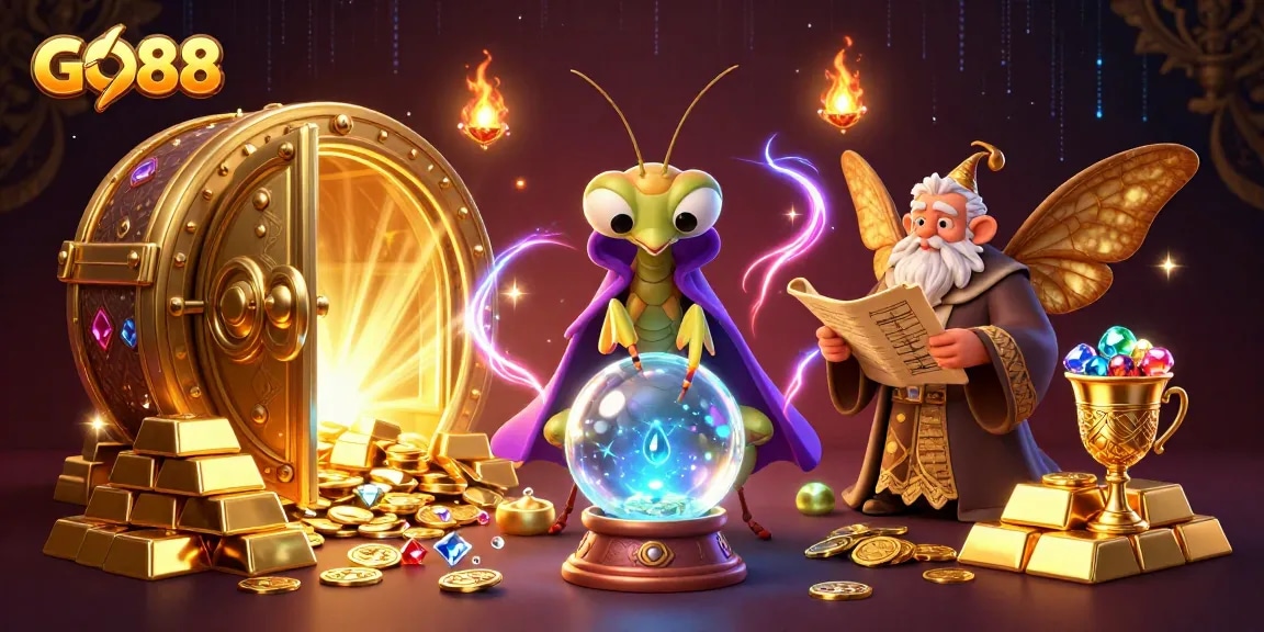 Join GO88 for thrilling jackpot adventures with enchanting characters and treasures!