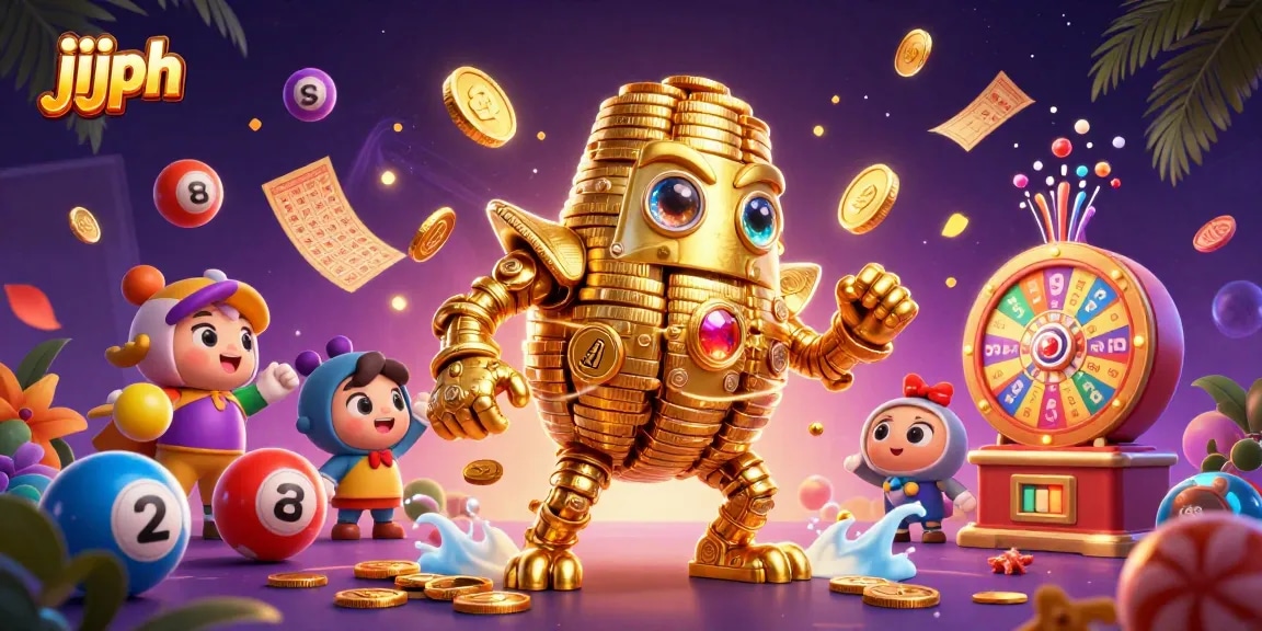 Engage with jjjph action-packed lottery illustration featuring dynamic elements and vibrant visuals.