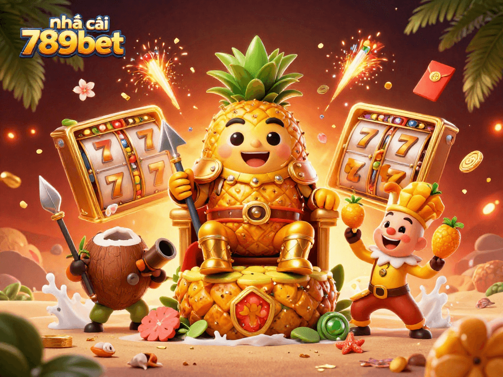Experience exciting gameplay at nhà cái 789bet with vibrant characters and casino elements.