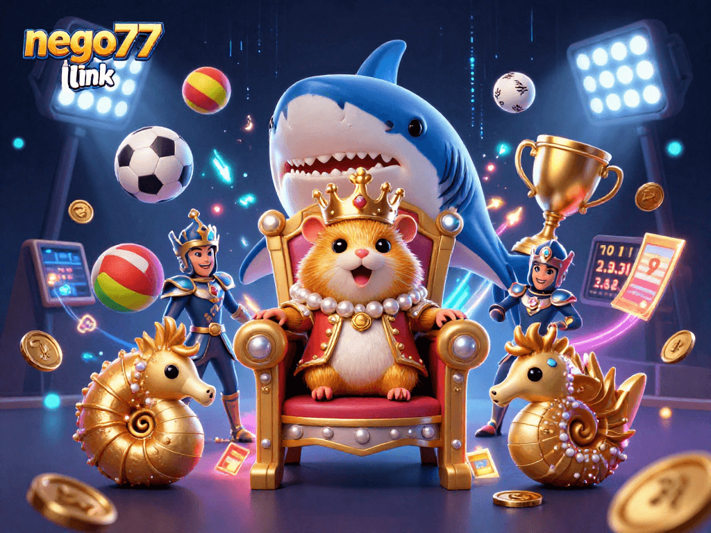 Engage with the exciting games at nego77 link with vibrant 3D characters and dynamic sports elements.