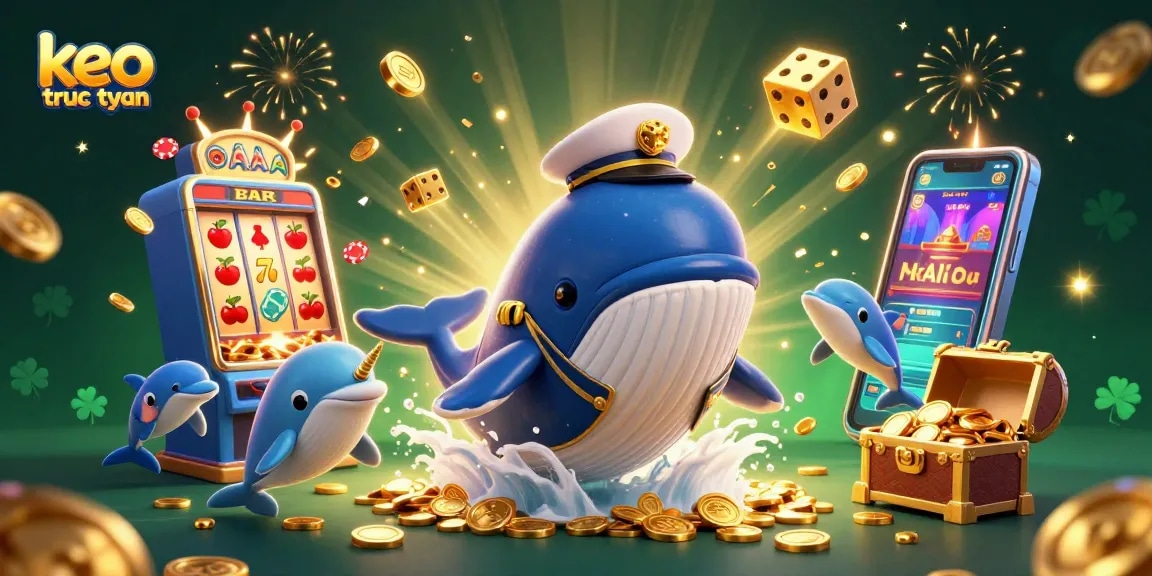 Engage with keo truc tuyen and enjoy thrilling casino gameplay featuring whales, narwhals, and dolphins.