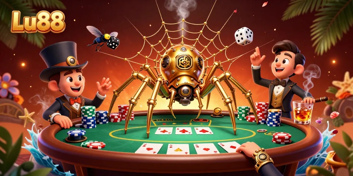 Win big at Lu88 online casino with an engaging steampunk theme and intricate gaming elements.