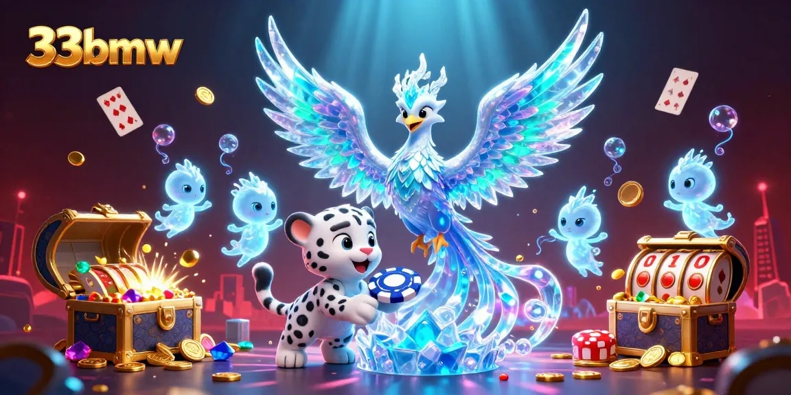 Experience thrilling gameplay with casino action on 33bmw featuring vibrant characters and exciting slot elements.