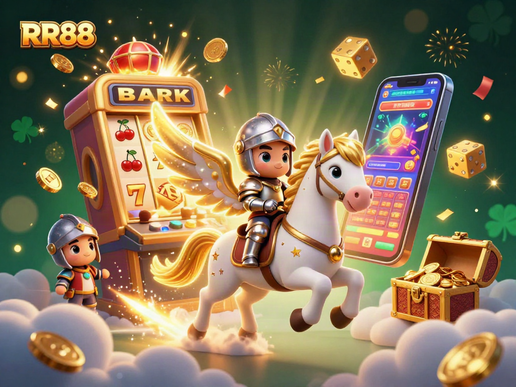 Experience the thrill of RR88’s games with a fantasy scene of luck and jackpots.