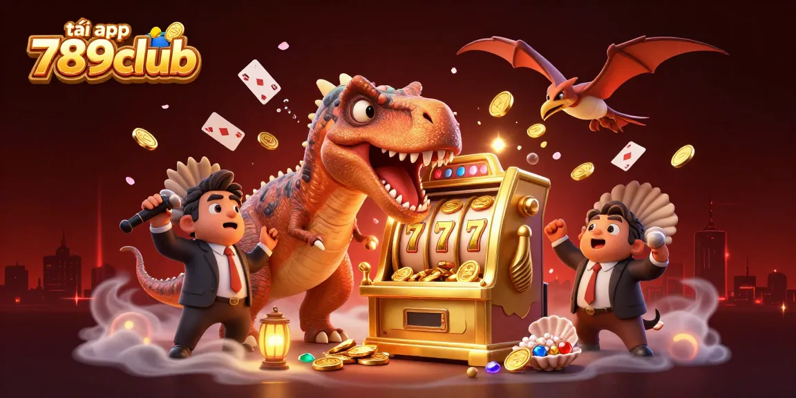 Experience thrilling gameplay with tải app 789club, featuring a fun dinosaur theme and jackpot excitement.