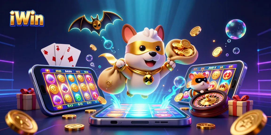 Experience thrilling gameplay with iWin's colorful slots and engaging gaming graphics.