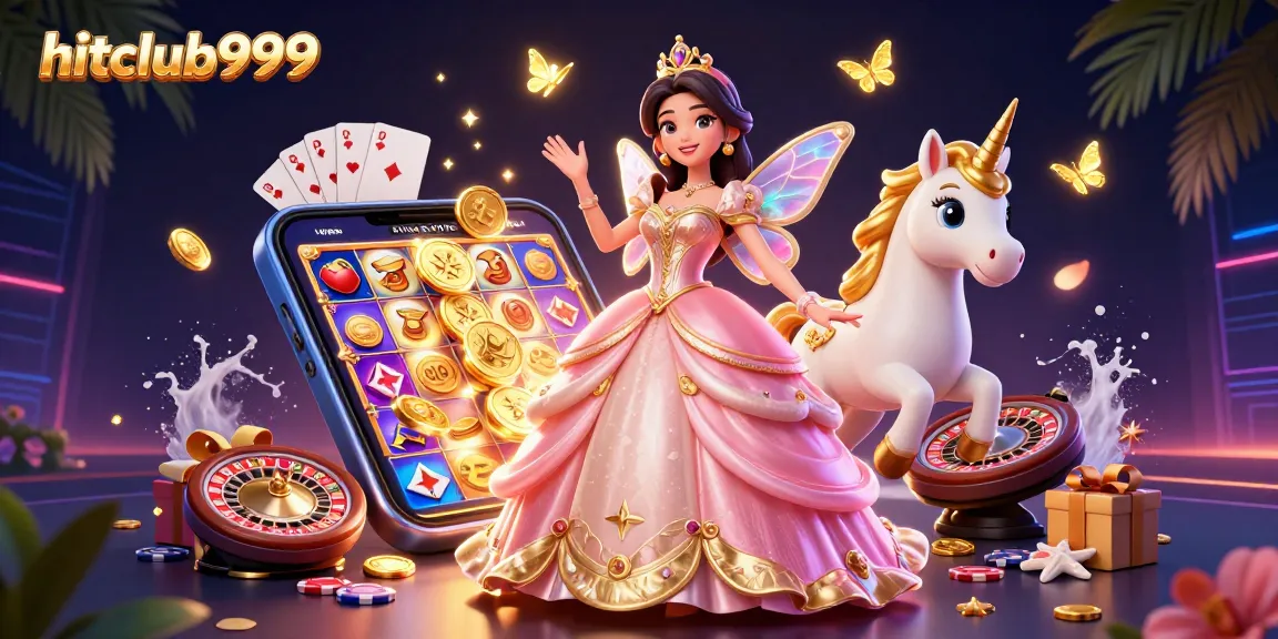 Experience thrilling gameplay at hitclub9999 with stunning visuals of slots and casino elements.