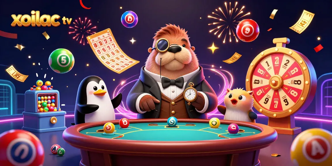 Xoilac tv showcases an exciting underwater poker game with characters bluffing amidst vivid elements.