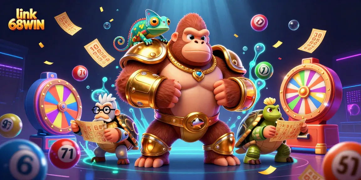Engage with exciting games at link 68WIN featuring vibrant lottery elements and dynamic characters.