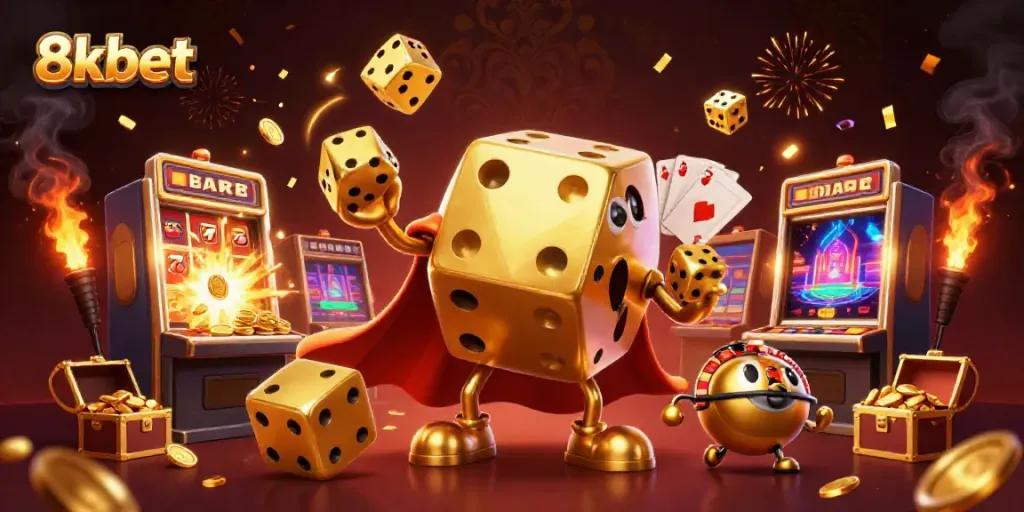 Engage in thrilling blackjack action with the vibrant atmosphere of 8xbet's online casino.