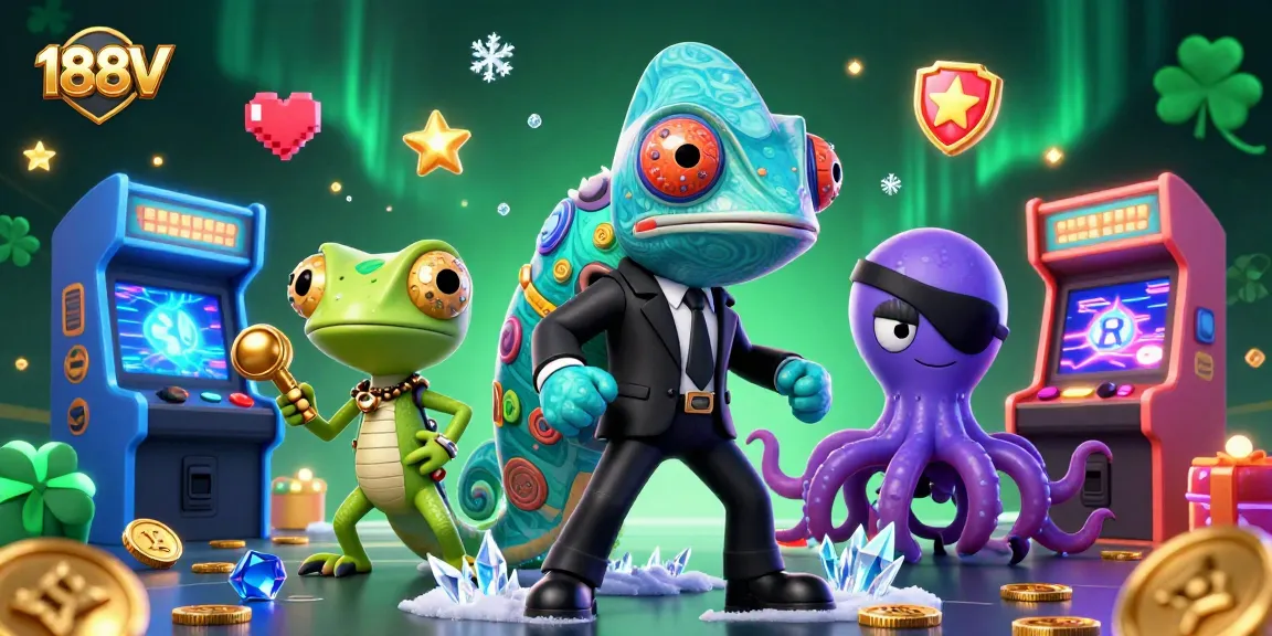 Experience thrilling gameplay at 188V with chameleon agents and casino adventures.