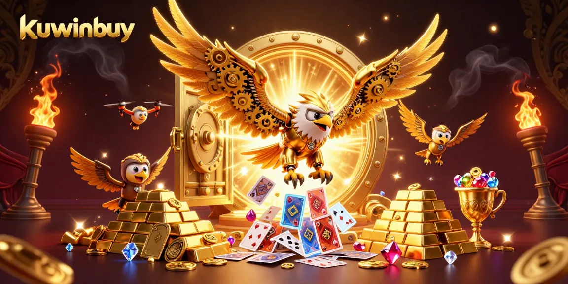 Engage with kuwinbuy's immersive casino adventure featuring golden treasures and vibrant gameplay elements.
