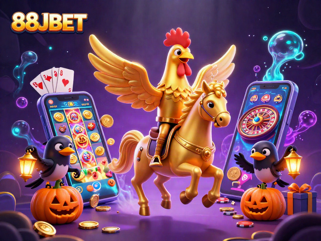 Experience thrilling gameplay with 88JBET in a captivating midnight casino atmosphere filled with excitement.
