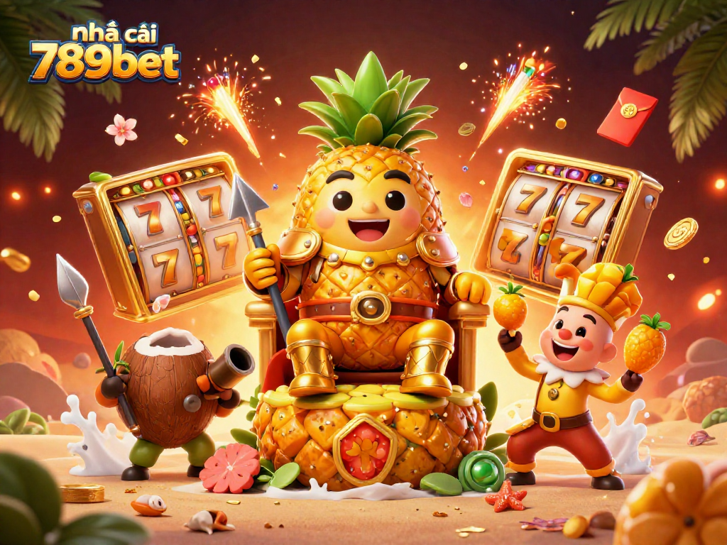 Experience exciting gameplay at nhà cái 789bet with vibrant characters and casino elements.