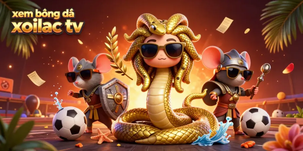 Experience thrilling sports betting action with xem bóng đá xoilac tv in an exciting 3D illustration.