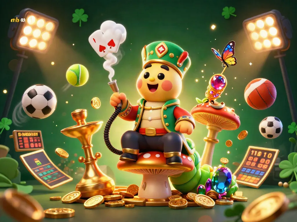 Engage in exhilarating gaming experiences with mb669i's vibrant casino illustration.