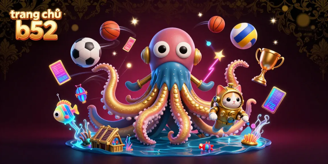 Experience the excitement at trang chủ b52 with a festival of gold and animated gaming elements, immersing players in a vibrant casino world.