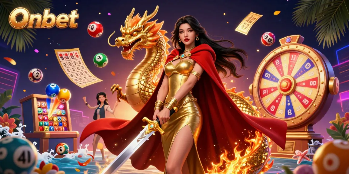 Engage in thrilling gameplay at Onbet's vibrant casino scene, where luck meets strategy.