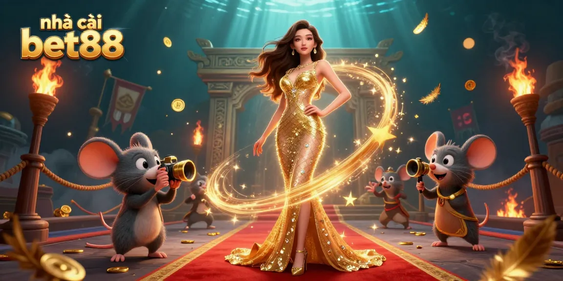 Bet88 gaming experience with vibrant visuals and casino elements for players.