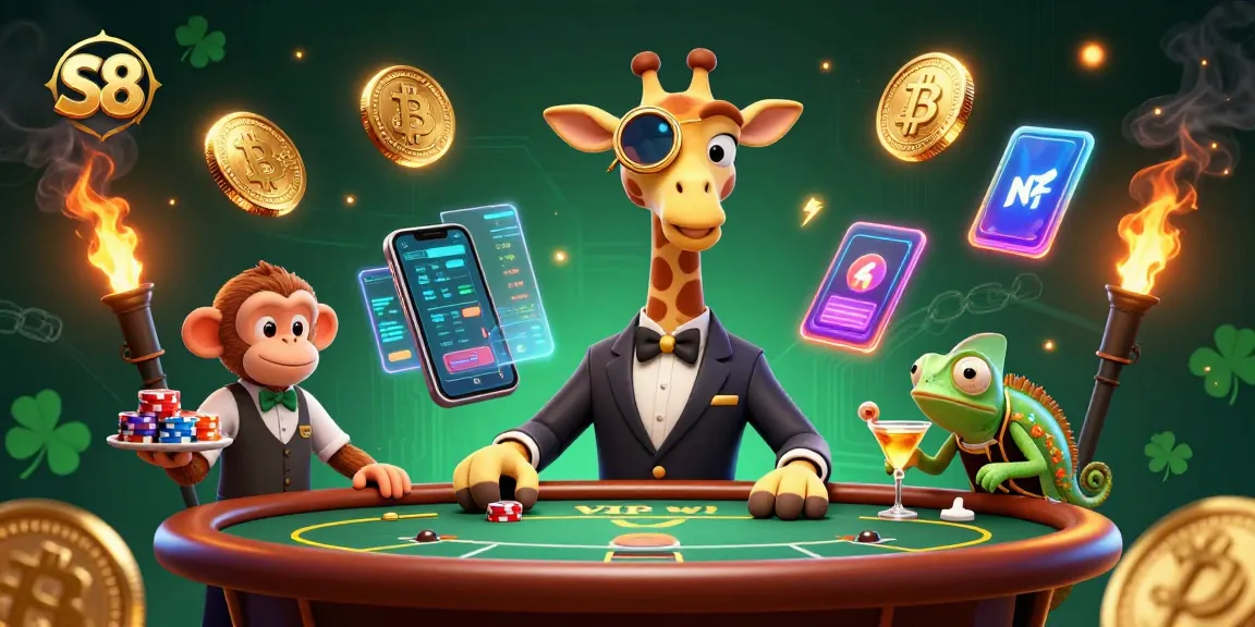 S8 bietet die besten strategischen Einsätze an einem Hochroller-Pokerabend mit niedlichen Tiercharakteren.
