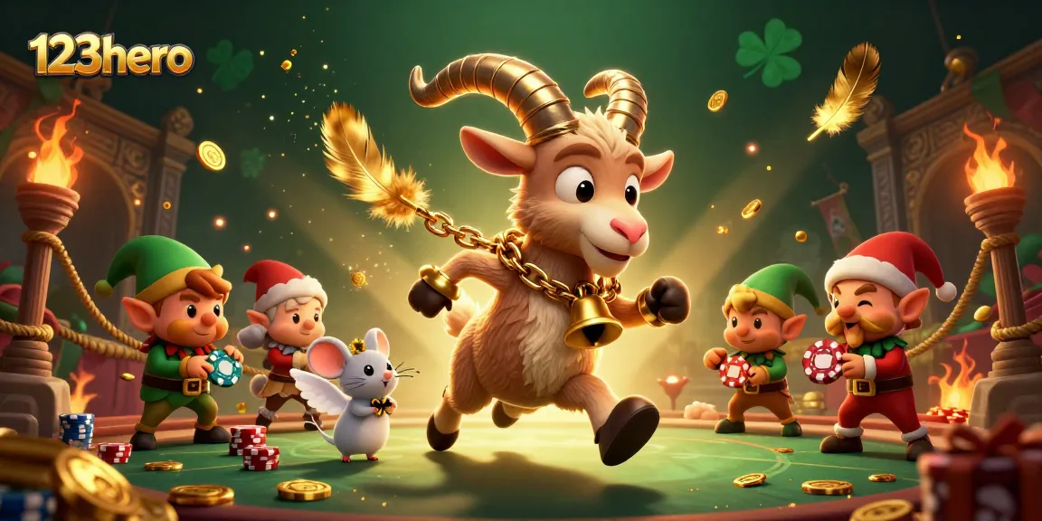 Experience thrilling moments at 123hero with Krampus and a festive casino atmosphere filled with playful chaos.