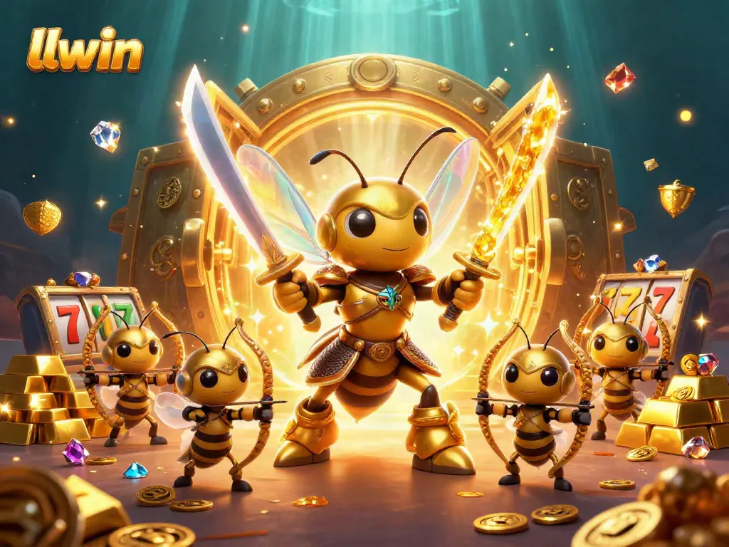 Engage with llwin's dynamic casino experience through vibrant 3D visuals of gameplay and rewards.