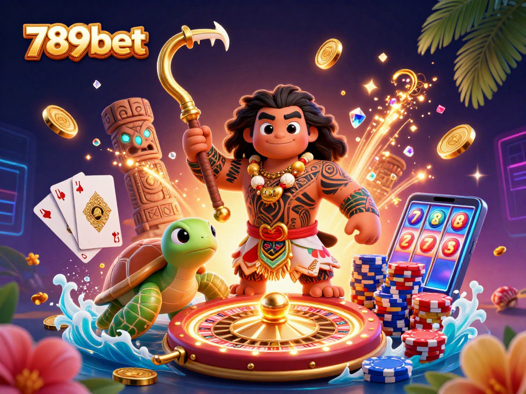 Engage with thrilling games at 789bet featuring vibrant casino elements and characters.