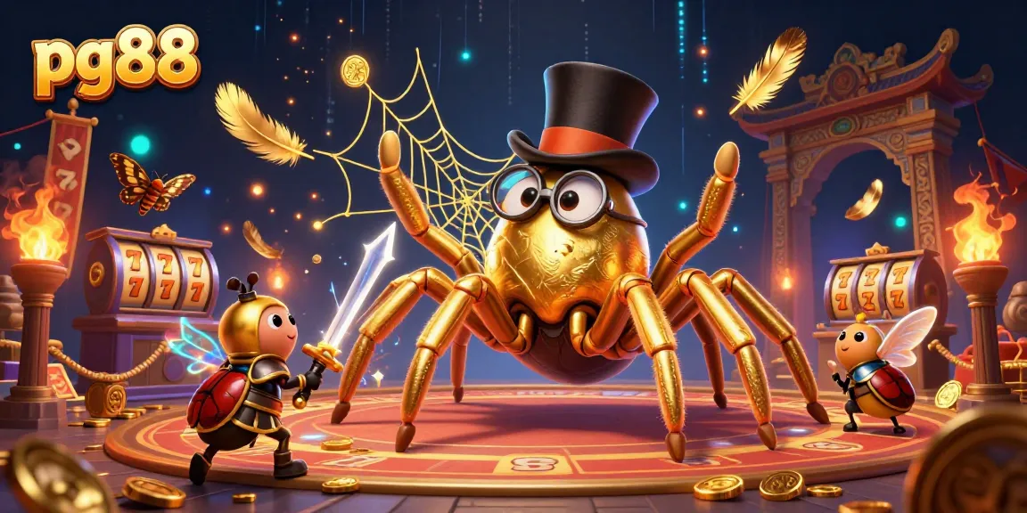 Engage in thrilling gameplay at pg88 with a vibrant 3D casino scene featuring enchanting characters.