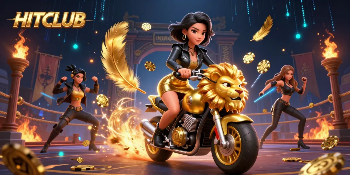 Engage with HITCLUB's thrilling action, featuring dynamic betting elements and energetic casino visuals.