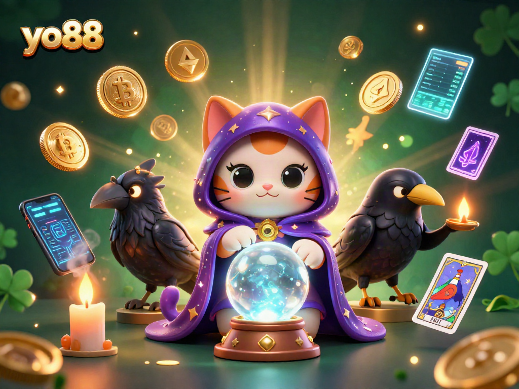 Engage with the thrilling world of yo 88, embracing vibrant characters and dynamic casino elements in a mystical setting.