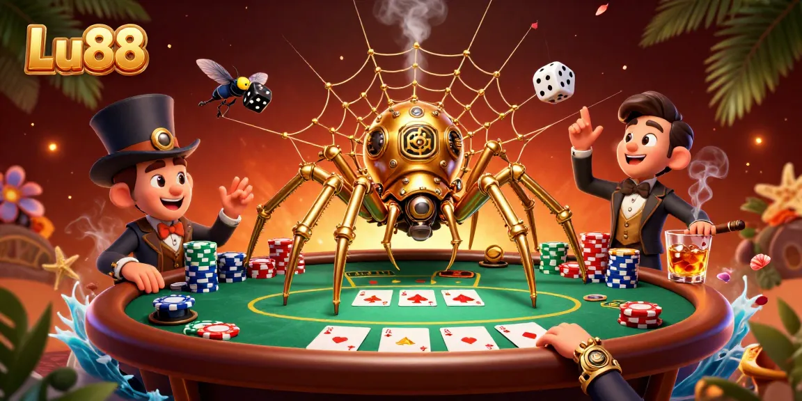 Win big at Lu88 online casino with an engaging steampunk theme and intricate gaming elements.