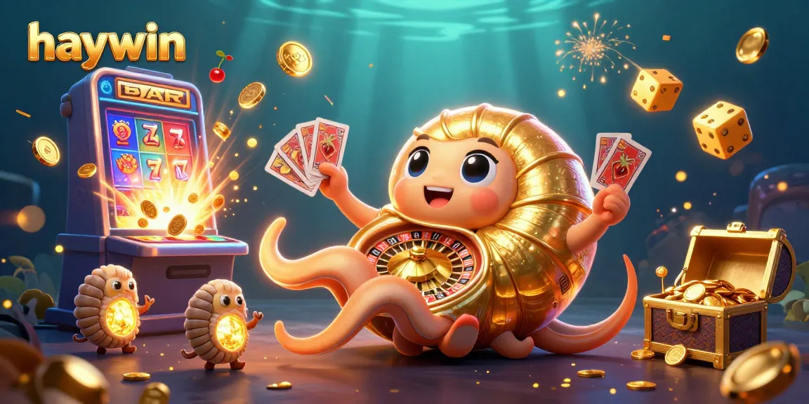 Experience the excitement of haywin's casino games with vibrant characters and dynamic jackpot elements.