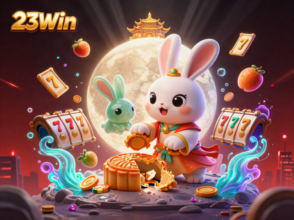 Play slots with 23Win and enjoy a vibrant casino scene filled with luck and excitement.