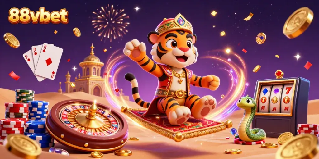 Experience thrilling gameplay with 88vbet featuring vibrant casino elements and dynamic characters.