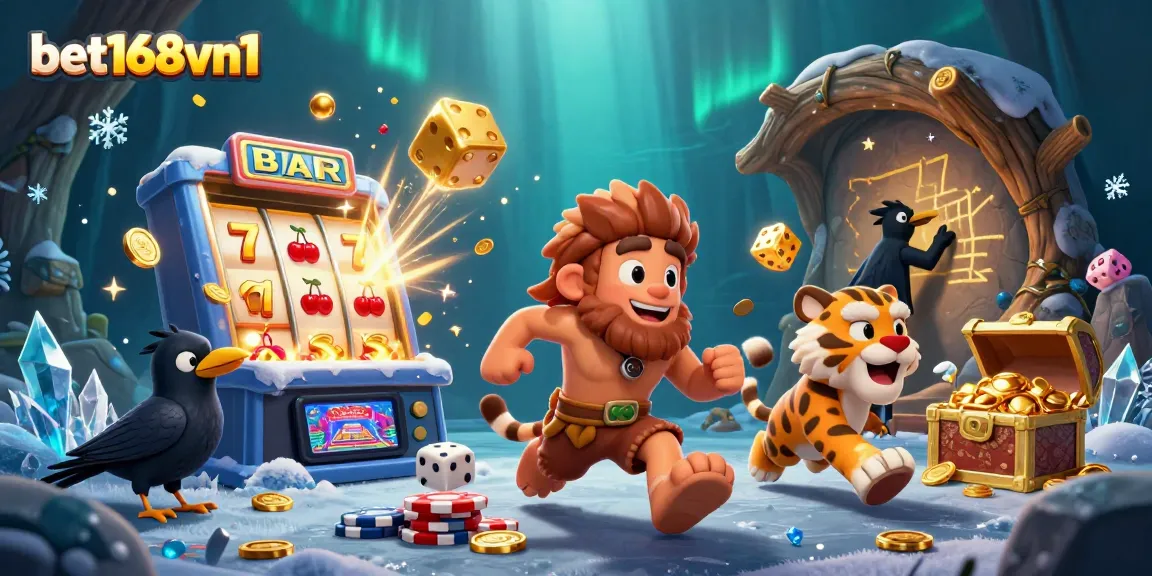 Experience the excitement at bet168vn1 with dynamic casino gameplay featuring captivating 3D characters and elements.