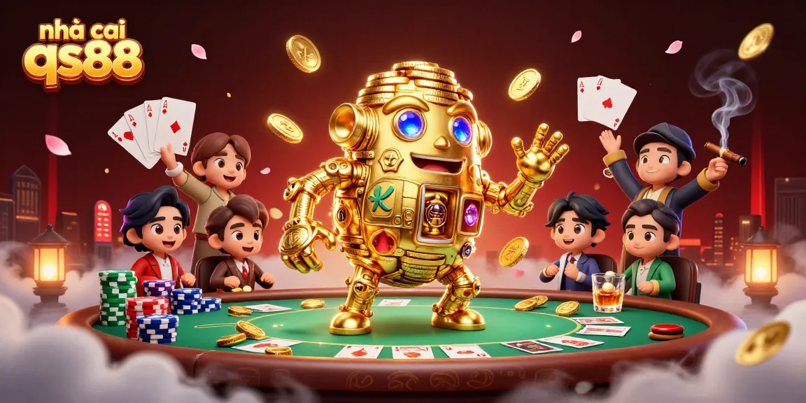 Engage in exciting gameplay at nhà cái qs88 with vibrant poker elements and dazzling visuals.