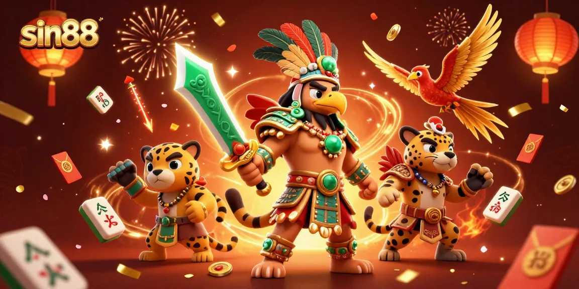 Spin the reels and win big with sin88's thrilling casino adventures featuring vibrant warriors!