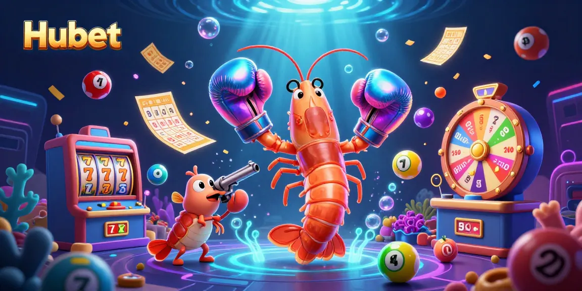 Experience the excitement of Hubet with colorful gameplay elements and dynamic casino graphics.